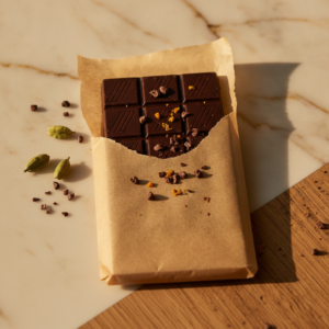 Orange & Cardamom Dark Bar